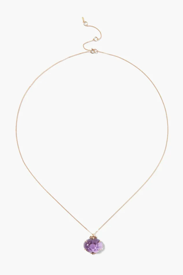14k Dahlia Necklace Amethyst Women Chan Luu 14k Fine