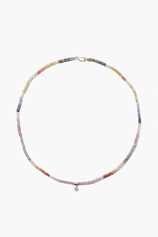 14k Sapphire Mix Madagascar Necklace Women Chan Luu 14k Fine
