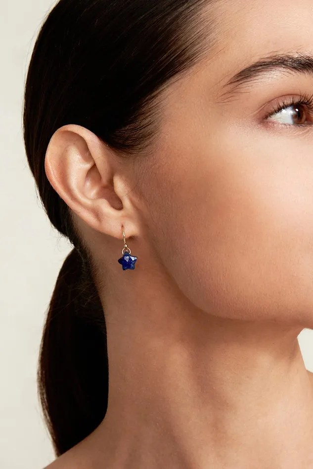 14k Stella Earrings Lapis Women Chan Luu 14k Fine