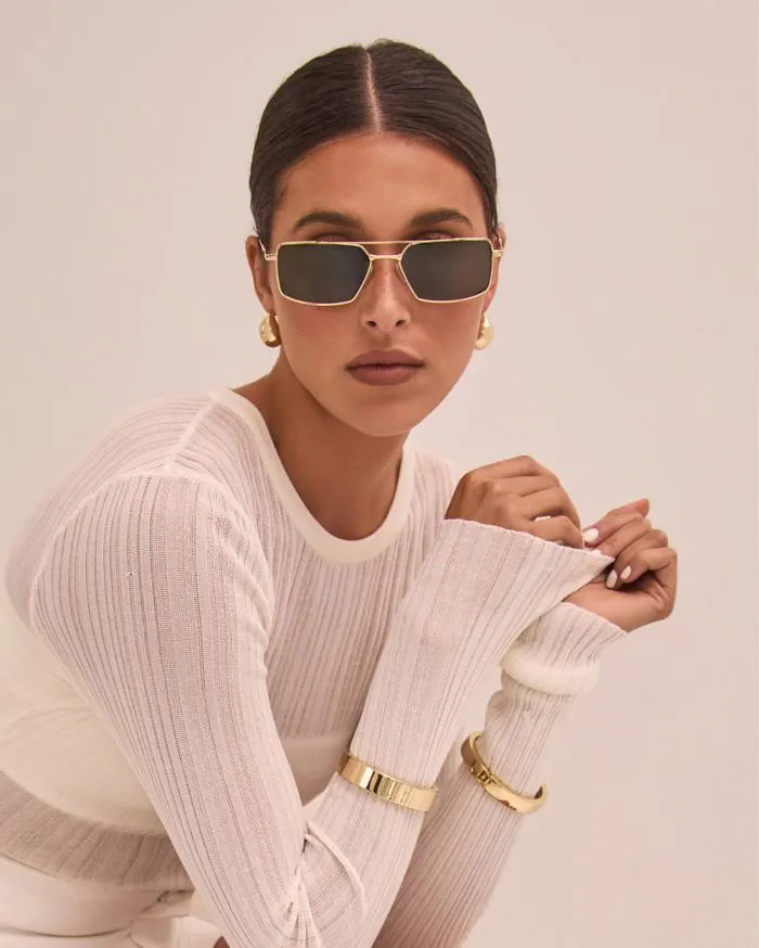 Accessories Billini Banb Eyewear THE BARBARA LIGHT GOLDGREEN