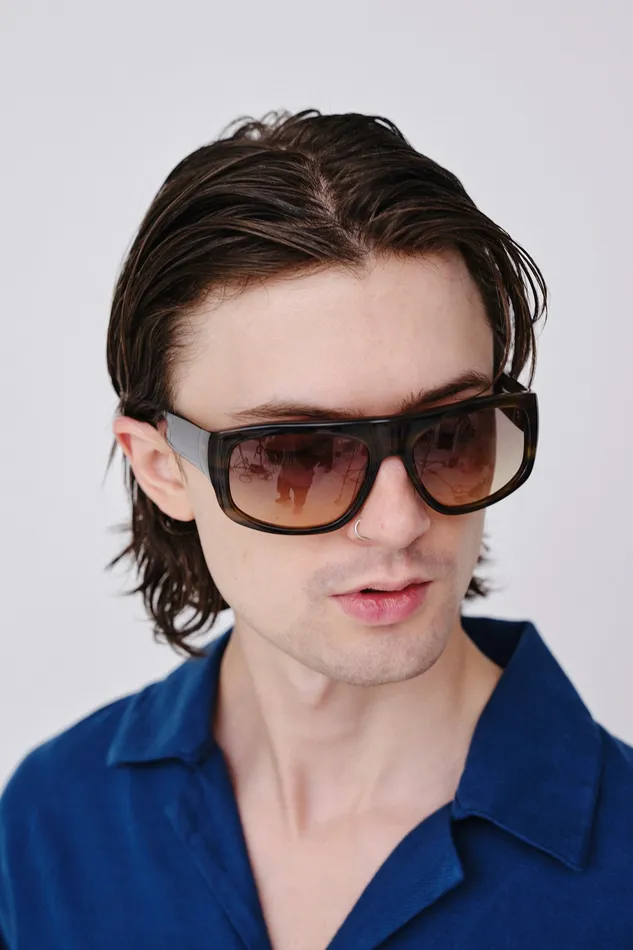 Accessories Men Wonhundred Chicago 8211 Tortoise Brown