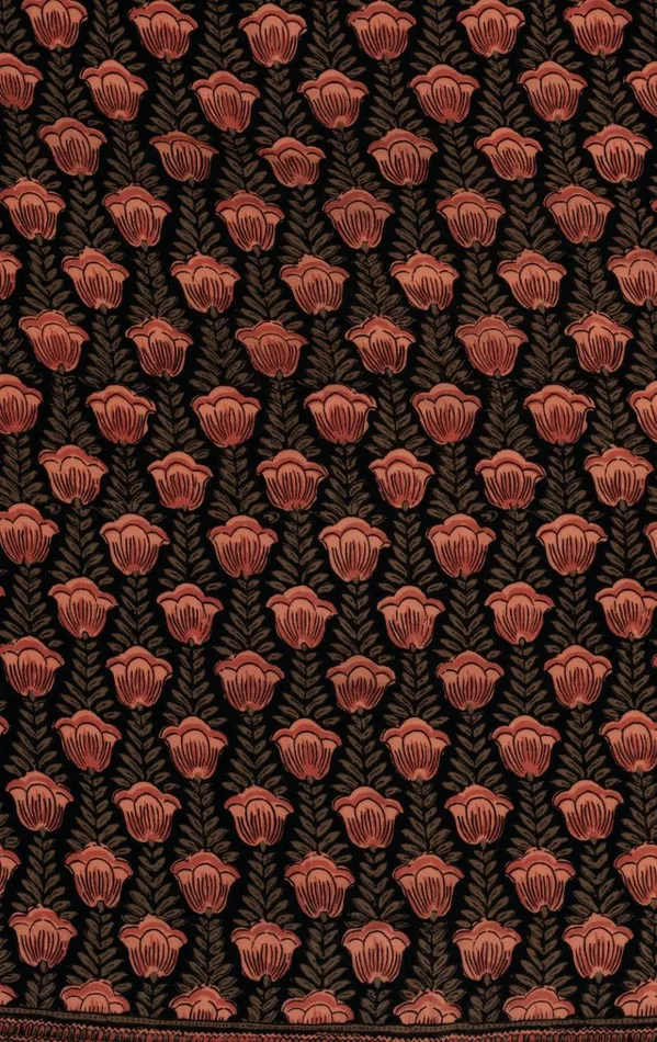 Accessories Shop Natalie Martin SHORT SASH BELT Tulip Print Venetian Red