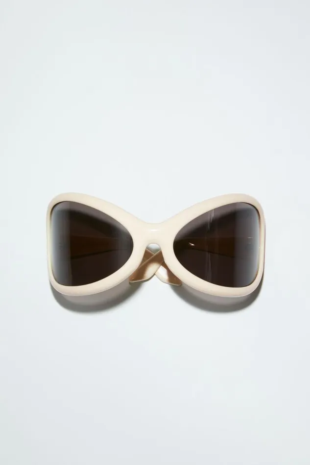 Acne Studios Acetate Sunglasses Blackwhite Men Eyewear