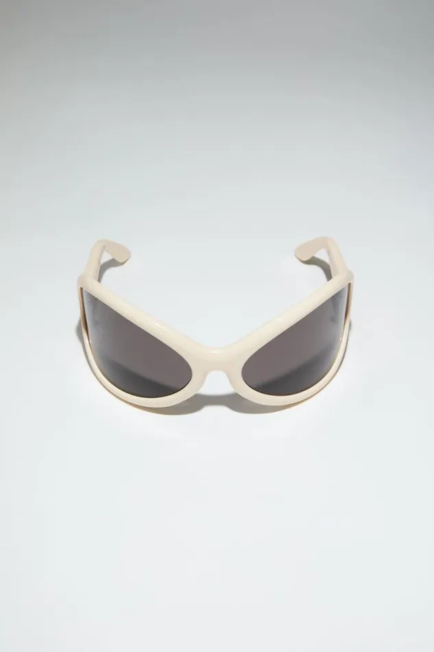 Acne Studios Acetate Sunglasses Blackwhite Men Eyewear