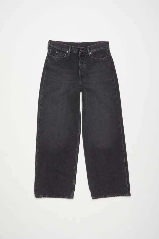 Acne Studios Baggy Fit Jeans 8211 1981M Black Men Jeans