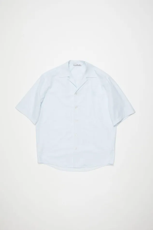 Acne Studios Buttonup Shirt Light Blue Men Shirts