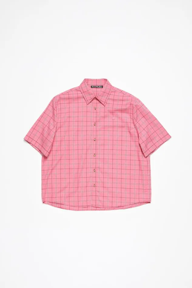 Acne Studios Buttonup Shirt Tango Pink Women Shirts and Blouses Acne Studios Buttonup Shirt Tango Pink Women Shirts and Blouses