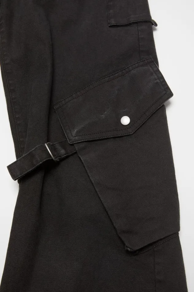 Acne Studios Cargo Trousers Charcoal Grey Women Trousers Acne Studios Cargo Trousers Charcoal Grey Women Trousers