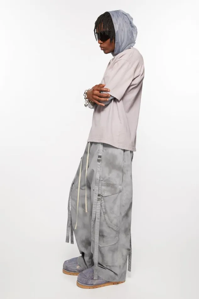 Acne Studios Cargo Trousers Mid Grey Men Trousers Acne Studios Cargo Trousers Mid Grey Men Trousers