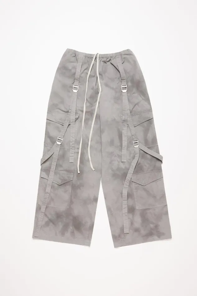 Acne Studios Cargo Trousers Mid Grey Men Trousers Acne Studios Cargo Trousers Mid Grey Men Trousers