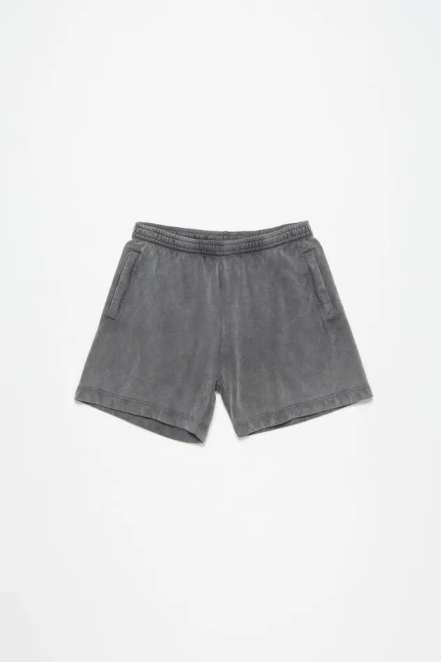 Acne Studios Cotton Shorts Faded Black Men Shorts