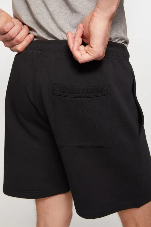 Acne Studios Fleece Shorts Black Men Shorts Acne Studios Fleece Shorts Black Men Shorts
