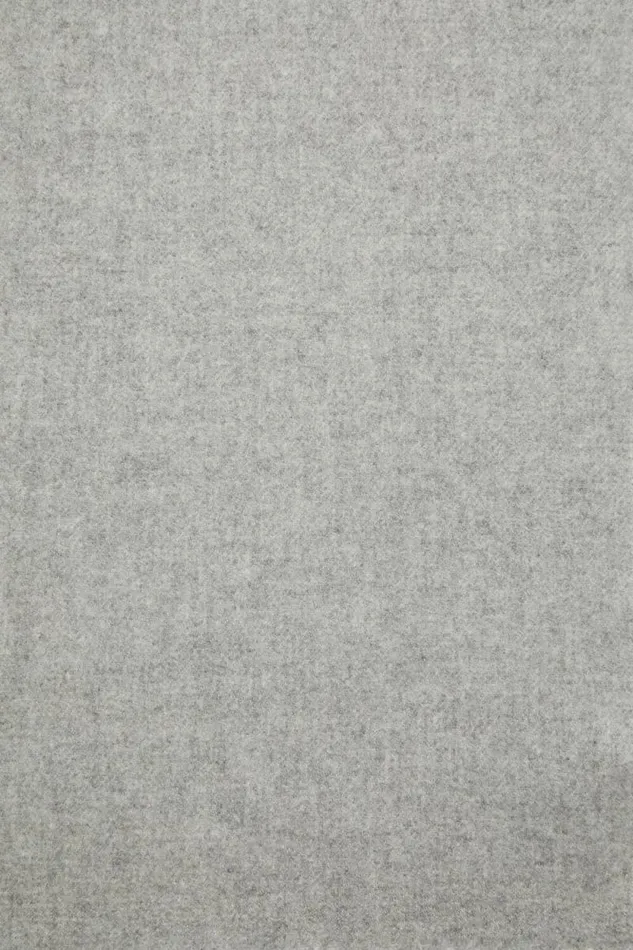 Acne Studios Fringe Wool Scarf 8211 Narrow Light Grey Melange Men Scarves