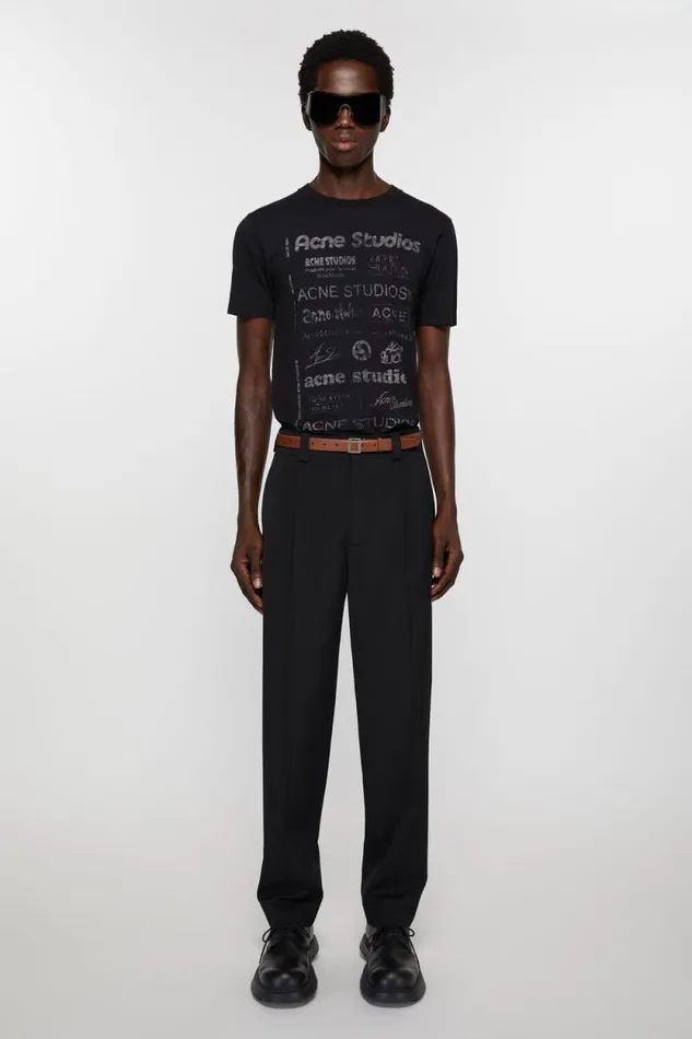 Acne Studios Leather Buckle Belt Brown Women Belts Acne Studios Leather Buckle Belt Brown Women Belts