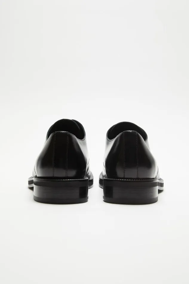 Acne Studios Leather Derby Shoes Blackblack Men Shoes Acne Studios Leather Derby Shoes Blackblack Men Shoes