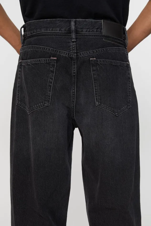 Acne Studios Loose Fit Jeans 8211 1991 Toj Black Women Jeans