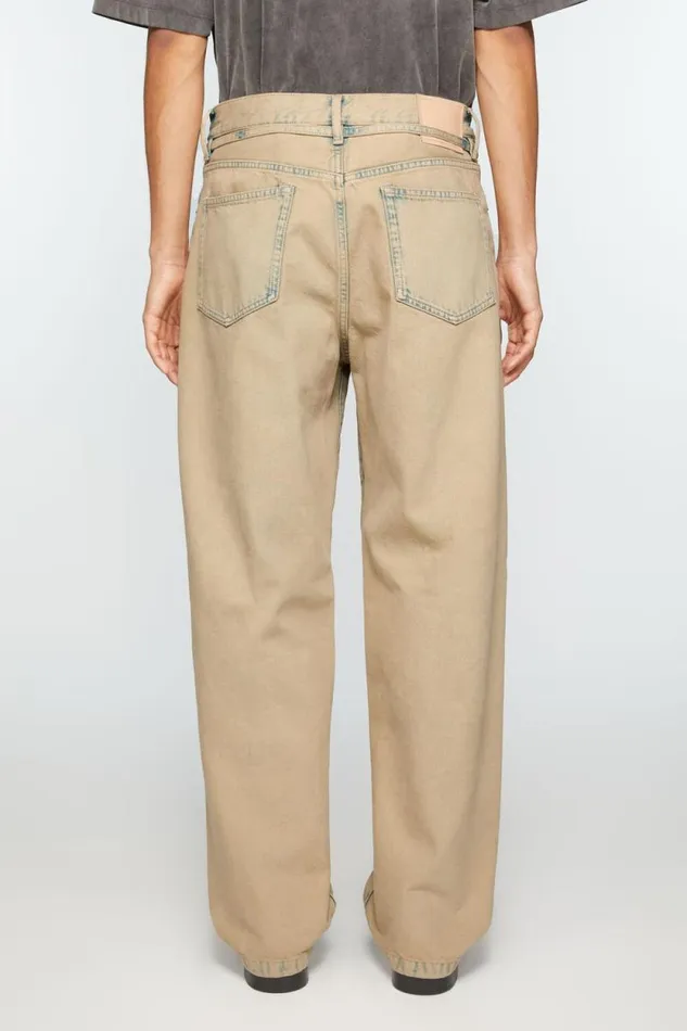 Acne Studios Loose Fit Jeans 8211 1991 Toj Light Sand Men Jeans Acne Studios Loose Fit Jeans 8211 1991 Toj Light Sand Men Jeans