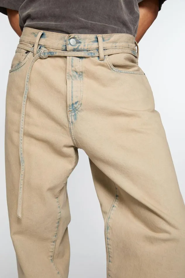 Acne Studios Loose Fit Jeans 8211 1991 Toj Light Sand Men Jeans Acne Studios Loose Fit Jeans 8211 1991 Toj Light Sand Men Jeans
