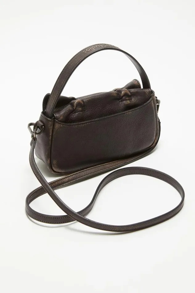 Acne Studios Multipocket Micro Bag Dark Brownbeige Men Bags Acne Studios Multipocket Micro Bag Dark Brownbeige Men Bags