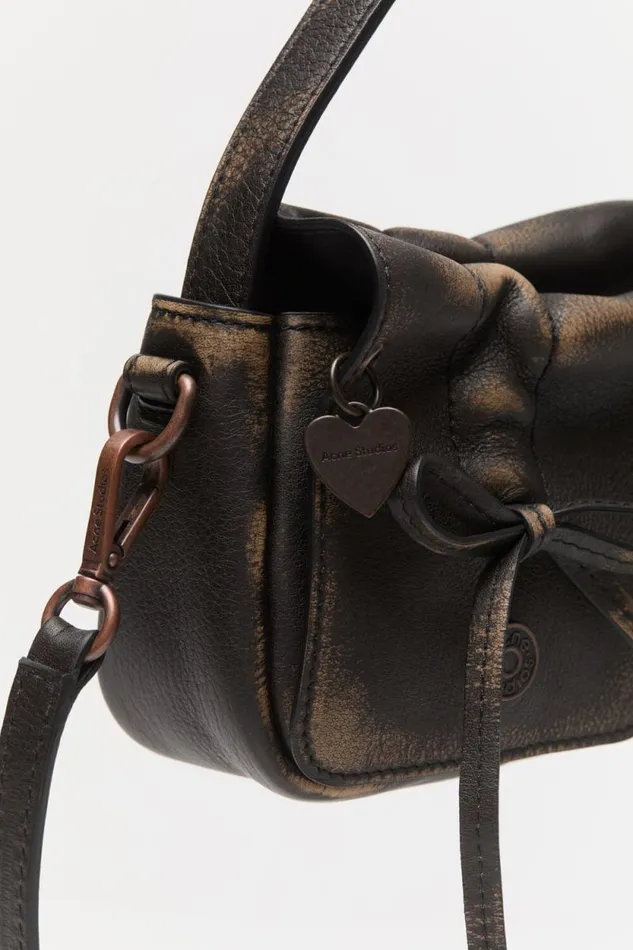 Acne Studios Multipocket Micro Bag Dark Brownbeige Men Bags Acne Studios Multipocket Micro Bag Dark Brownbeige Men Bags