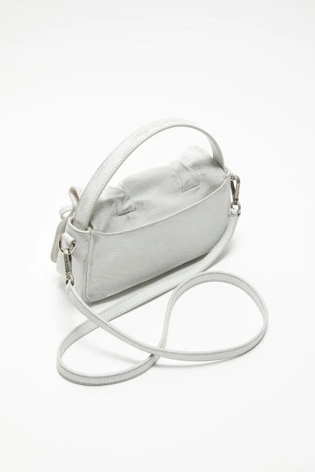 Acne Studios Multipocket Micro Bag Whitegrey Women Bags