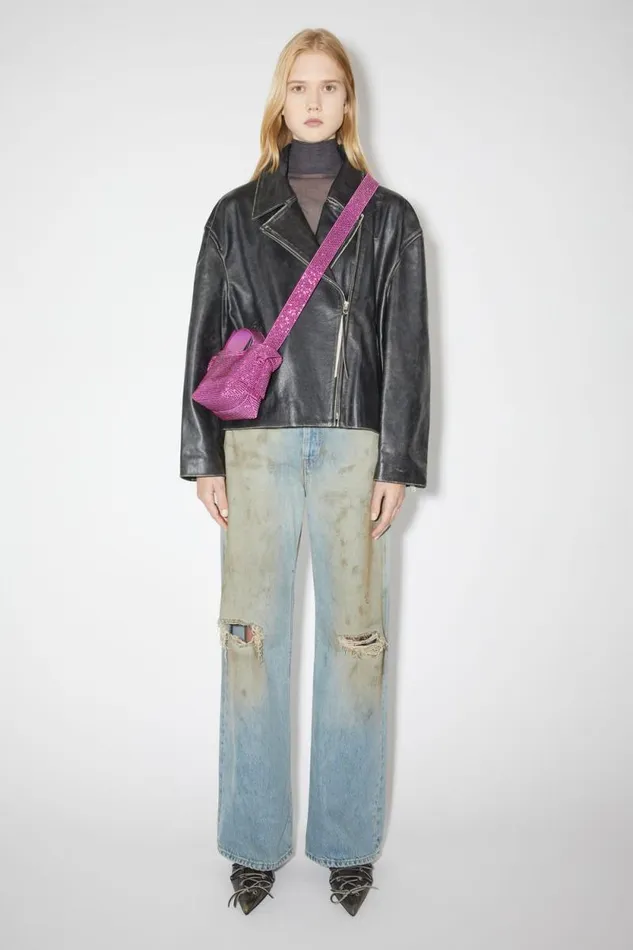Acne Studios Musubi Micro Shoulder Bag Fuchsia Pink Women Bags Acne Studios Musubi Micro Shoulder Bag Fuchsia Pink Women Bags