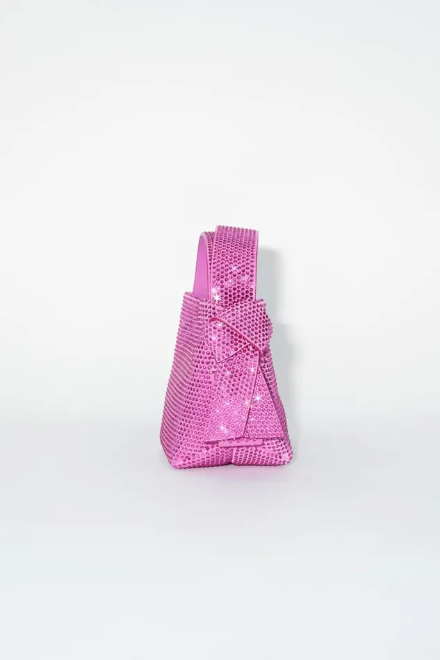 Acne Studios Musubi Micro Shoulder Bag Fuchsia Pink Women Bags Acne Studios Musubi Micro Shoulder Bag Fuchsia Pink Women Bags