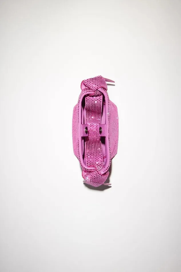 Acne Studios Musubi Micro Shoulder Bag Fuchsia Pink Women Bags Acne Studios Musubi Micro Shoulder Bag Fuchsia Pink Women Bags