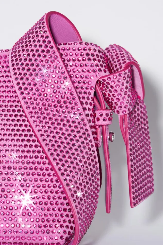 Acne Studios Musubi Micro Shoulder Bag Fuchsia Pink Women Bags Acne Studios Musubi Micro Shoulder Bag Fuchsia Pink Women Bags