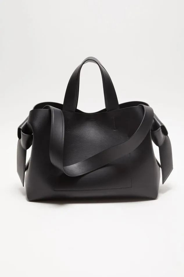 Acne Studios Musubi Midi Tote Black Men Bags Acne Studios Musubi Midi Tote Black Men Bags