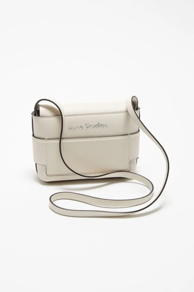 Acne Studios Musubi Mini Crossbody Bag Whiteblack Men Bags