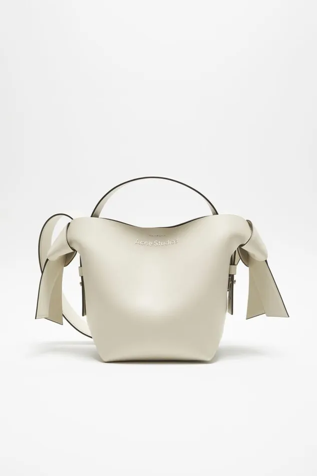 Acne Studios Musubi Mini Shoulder Bag Whiteblack Men Bags