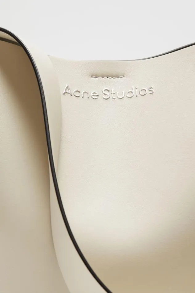 Acne Studios Musubi Mini Shoulder Bag Whiteblack Women Bags Acne Studios Musubi Mini Shoulder Bag Whiteblack Women Bags