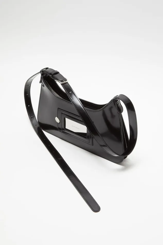 Acne Studios Platt Mini Shoulder Bag Black Women Bags Acne Studios Platt Mini Shoulder Bag Black Women Bags