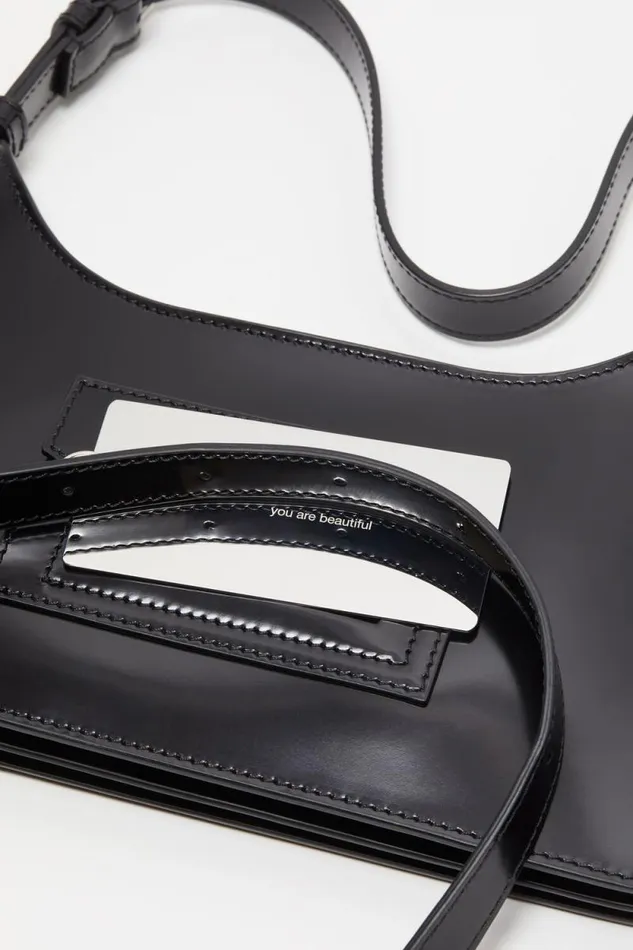 Acne Studios Platt Mini Shoulder Bag Black Women Bags Acne Studios Platt Mini Shoulder Bag Black Women Bags