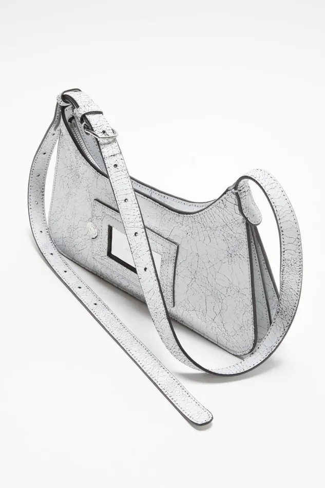Acne Studios Platt Mini Shoulder Bag White Men Bags