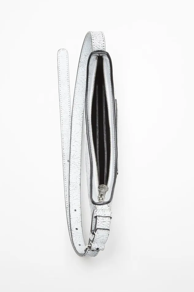 Acne Studios Platt Mini Shoulder Bag White Men Bags