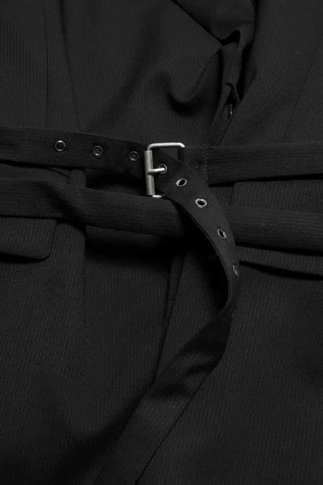 Acne Studios Relaxed Fit Suit Jacket Black Women Suit Jackets Acne Studios Relaxed Fit Suit Jacket Black Women Suit Jackets