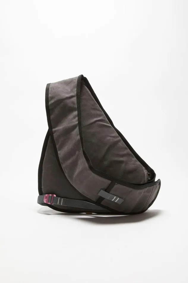 Acne Studios Sling Backpack Greyblack Women Bags Acne Studios Sling Backpack Greyblack Women Bags