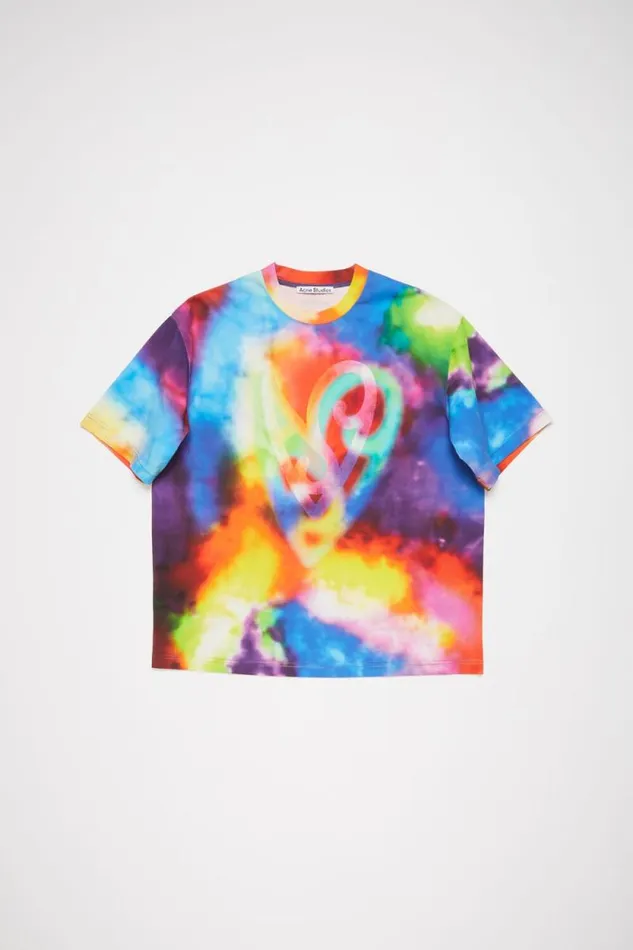 Acne Studios Tshirt Stronger Together Forever Multicolor Women Tshirts Acne Studios Tshirt Stronger Together Forever Multicolor Women Tshirts