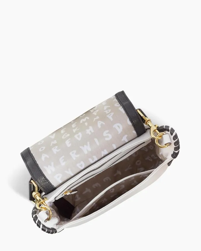 Aimee Kestenberg Crossbody Bags Women All For Love Saddle Crossbody Black Cloud