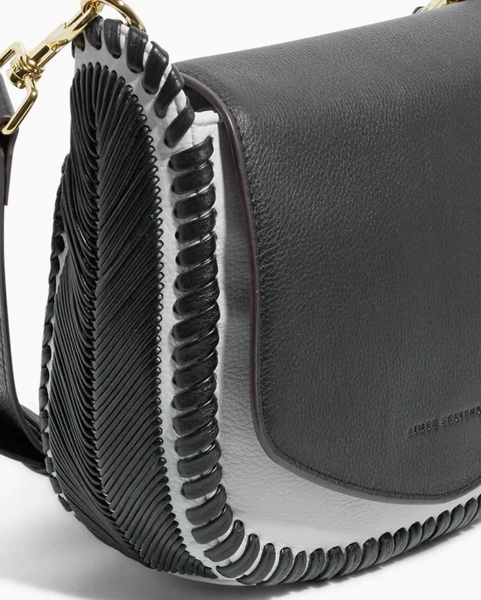 Aimee Kestenberg Crossbody Bags Women All For Love Saddle Crossbody Black Cloud
