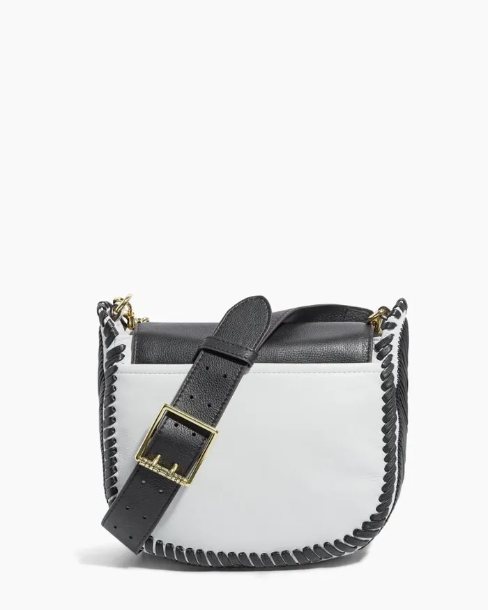 Aimee Kestenberg Crossbody Bags Women All For Love Saddle Crossbody Black Cloud