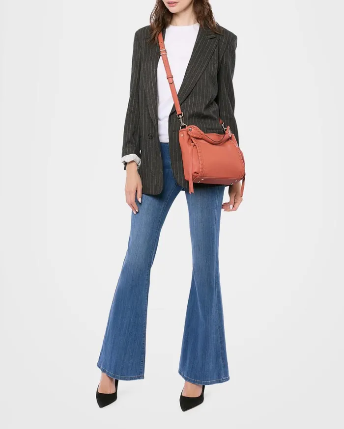 Aimee Kestenberg Crossbody Bags Women Artisan Bucket Crossbody Apricot