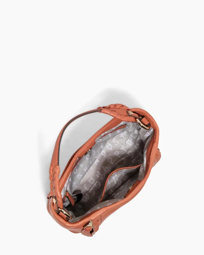 Aimee Kestenberg Crossbody Bags Women Artisan Bucket Crossbody Apricot