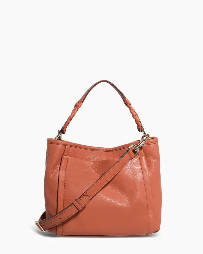 Aimee Kestenberg Crossbody Bags Women Artisan Bucket Crossbody Apricot
