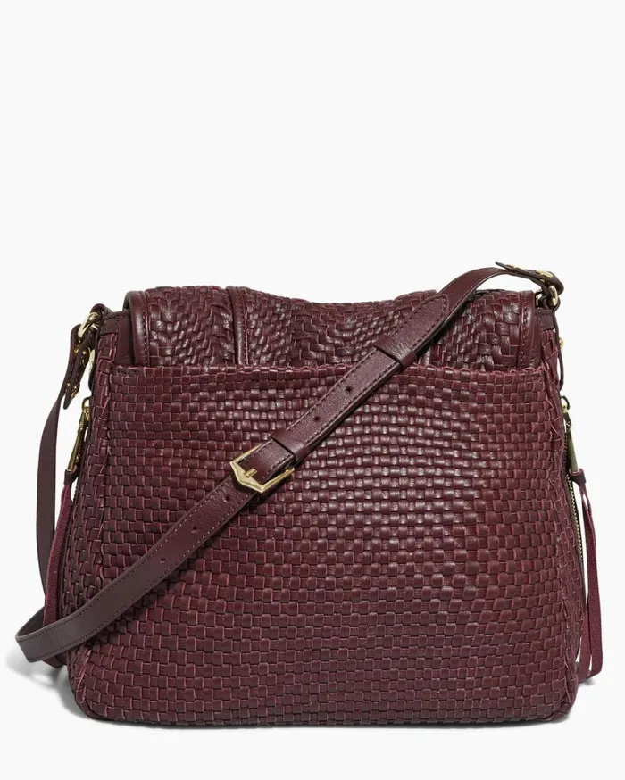 Aimee Kestenberg Crossbody Bags Women Woven All For Love Convertible Shoulder True Plum