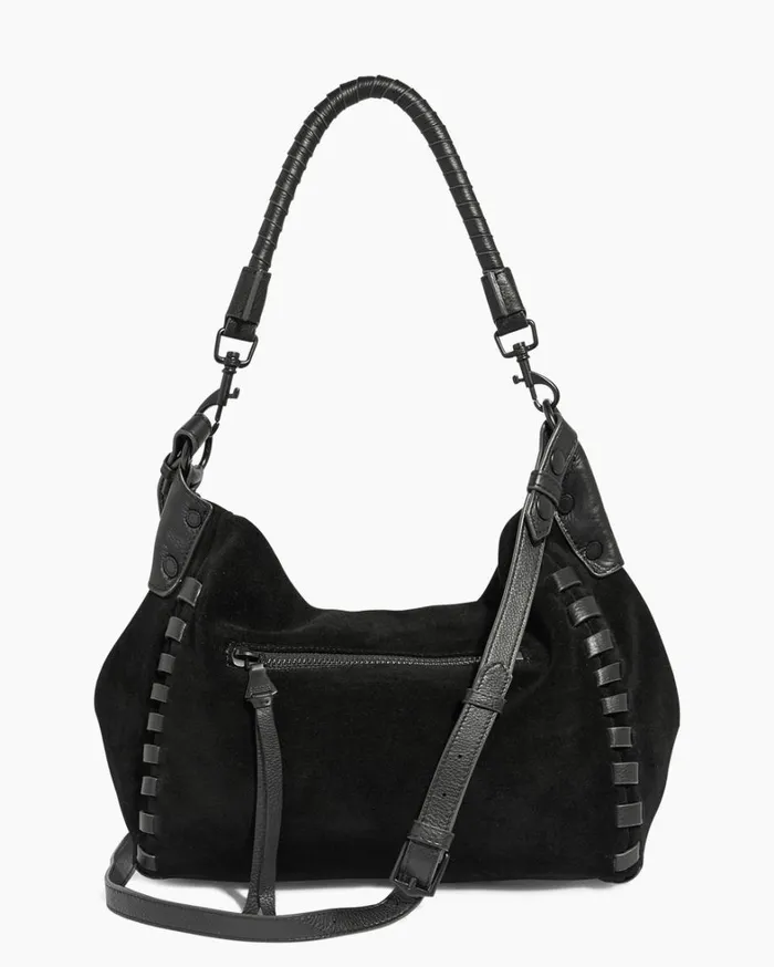 Aimee Kestenberg Hobos Women Zen Hobo Black Suede