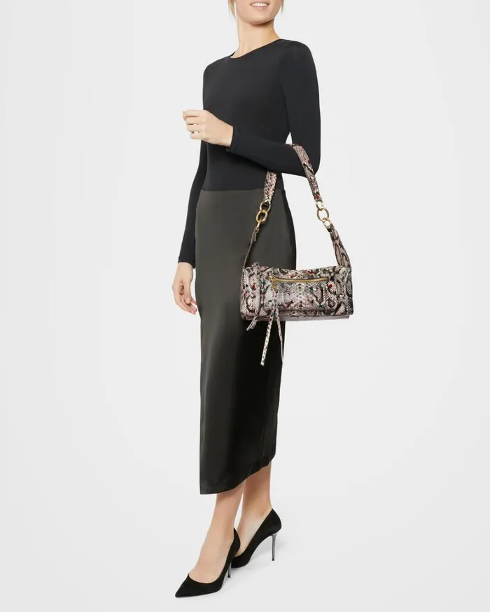Aimee Kestenberg Satchels Women Bleecker Shoulder Painted Snake