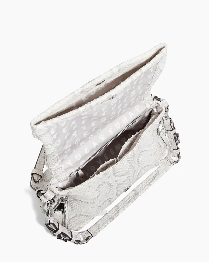 Aimee Kestenberg Satchels Women The Pucker Up Novelty Convertible Shoulder Serene Snake